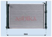 Radiator, racire motor ASHIKA, Cod: RDA053077
