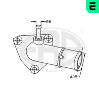 термостат, охладителна течност