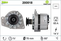 Generator / Alternator VALEO, Cod: 200018