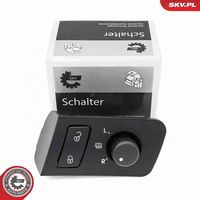 Switch, exterior mirror adjustment