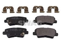 комплект спирачно феродо, дискови спирачки