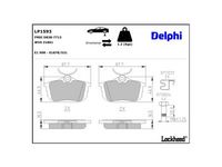 комплект спирачно феродо, дискови спирачки