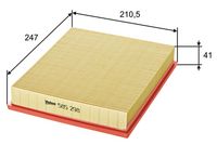 Filtru aer VALEO, Cod: 585298