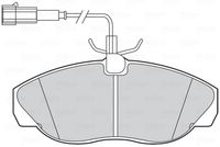 Bremsbelagsatz, Scheibenbremse