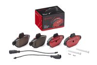 Bremsbelagsatz, Scheibenbremse