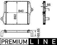 Thumbnail - Intercooler, inlaatluchtkoeler - CI127000P - MAHLE