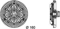Thumbnail - Koppeling, radiateurventilator - CFC94000P - MAHLE