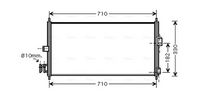 Condensator / Radiator aer conditionat AVA Clever Choice, Cod: DN5270