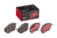 Bremsbelagsatz, Scheibenbremse