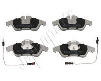 Комплект спирачно феродо, дискови спирачки PA-0537AF JAPANPARTS