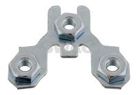 предпазна пластина, носеща/ управляваща щанга