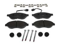 Bremsbelagsatz, Scheibenbremse