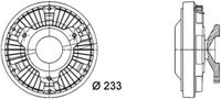Thumbnail - Koppeling, radiateurventilator - CFC12000P - MAHLE