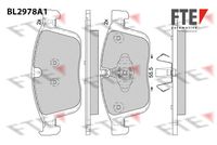 Bremsbelagsatz, Scheibenbremse