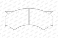 Bremsbelagsatz, Scheibenbremse