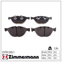 комплект спирачно феродо, дискови спирачки