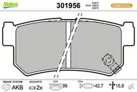 Bremsbelagsatz, Scheibenbremse