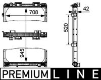 Thumbnail - Radiateur - CR707000P - MAHLE