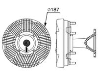 Thumbnail - Koppeling, radiateurventilator - CFC248000P - MAHLE