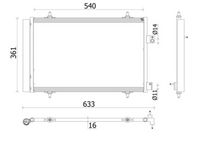 Thumbnail - Condensor, airconditioning - AC922000P - MAHLE