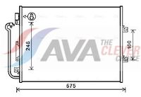 Condensator / Radiator aer conditionat AVA Clever Choice, Cod: RTA5454