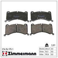 комплект спирачно феродо, дискови спирачки