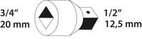 Reduzieradapter, Knarre