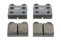 Bremsbelagsatz, Scheibenbremse