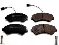 Bremsbelagsatz, Scheibenbremse