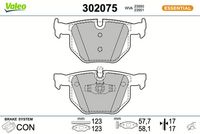 Bremsbelagsatz, Scheibenbremse