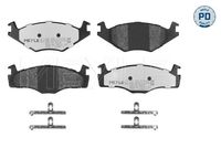 комплект спирачно феродо, дискови спирачки