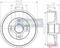 спирачен барабан
