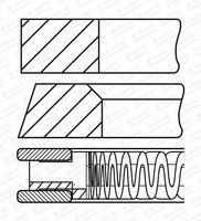 комплект сегменти