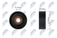 Intinzator, Curea trapezoidal NTY, Cod: RNK-AU-033