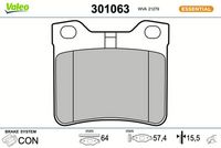 Bremsbelagsatz, Scheibenbremse