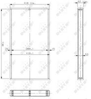 NRF Koelblok, radiateur 2