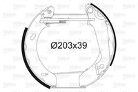 комплект спирачна челюст