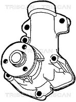 Wasserpumpe, Motorkühlung