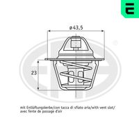 термостат, охладителна течност
