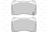 Bremsbelagsatz, Scheibenbremse