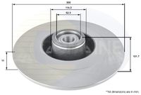 Disc frana COMLINE, Cod: ADC3025