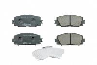 комплект спирачно феродо, дискови спирачки