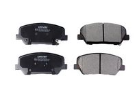 комплект спирачно феродо, дискови спирачки