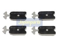 комплект спирачно феродо, дискови спирачки