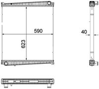 Thumbnail - Radiateur - CR818000P - MAHLE