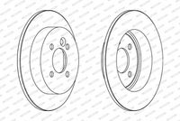 FERODO Remschijf 2