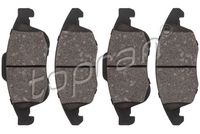 комплект спирачно феродо, дискови спирачки