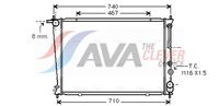 Radiator, racire motor AVA Clever Choice, Cod: HY2050