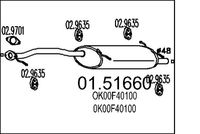 Mittelschalldämpfer