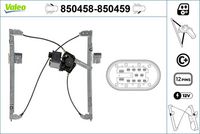 Macara geam VALEO, Cod: 850458
